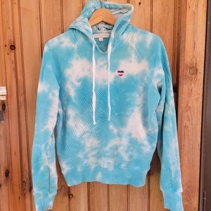 Spiritual Gangster Tie Dye Hoodie Cloud small
